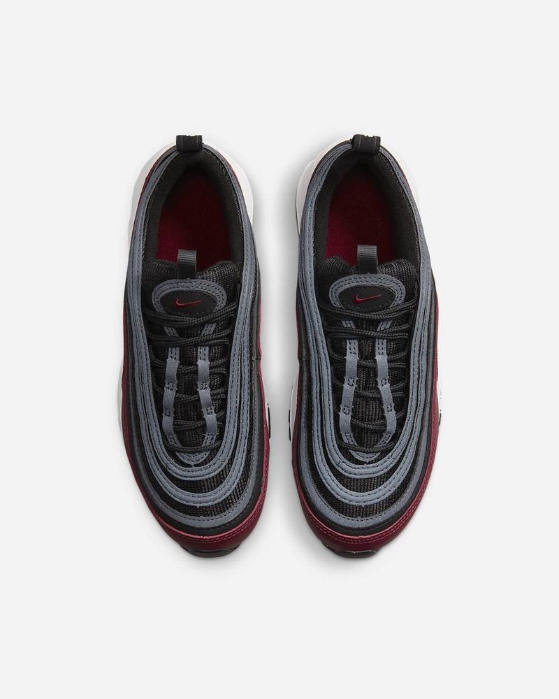 Red Dark Grey White Black Nike Air Max 97 Training Shoes | VDPJL5847