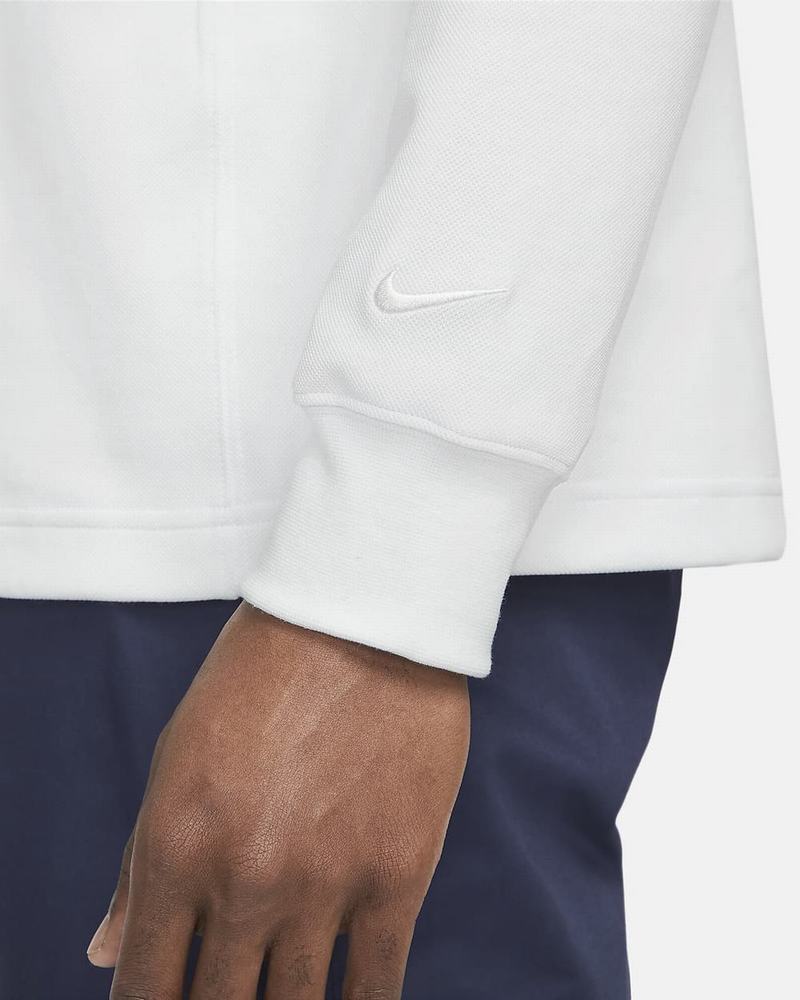 White Obsidian White Nike Dri-FIT Long Sleeve | NPGSF6173