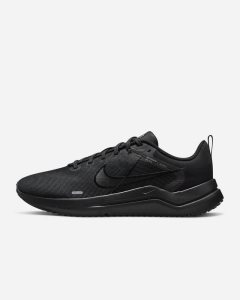 Black Grey Dark Grey Nike Downshifter 12 Running Shoes | EXLNV3021