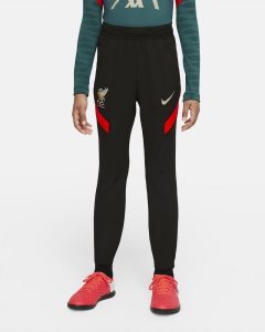 Black Light Red Grey Nike Liverpool FC Strike Pants | YELZT8206