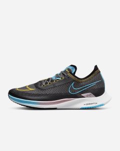 Black White Blue Nike ZoomX Streakfly Racing Shoes | VSHPB1358