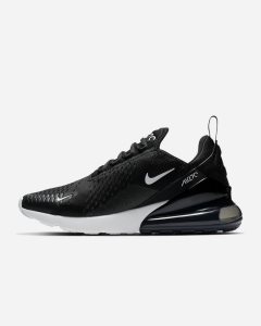 Black White Dark Grey Nike Air Max 270 Tennis Shoes | QCZDY4821