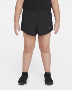 Black White Nike Dri-FIT Tempo Shorts | FLJIG6571