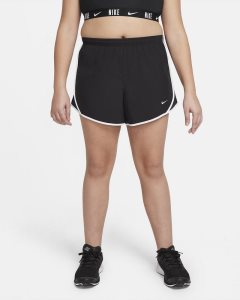 Black White Nike Dri-FIT Tempo Shorts | LFICT8164