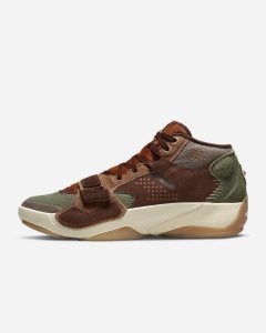 Brown Nike Zion 2 Basketball Shoes | HFZVY7294