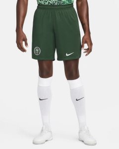 Green White Nike Nigeria 2022/23 Stadium Home/Away Shorts | TGDOR7859