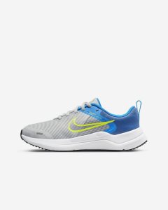 Grey Blue Grey Navy Grey Nike Downshifter 12 Running Shoes | VAERQ3170