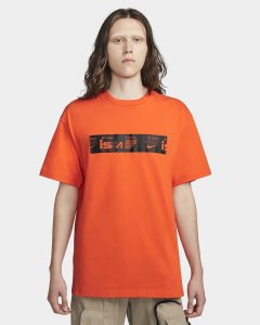 Orange Nike ISPA T Shirts | DCXOI5394