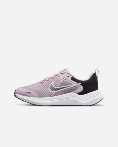 Pink Black Blue Grey Nike Downshifter 12 Running Shoes | NYWOD1758
