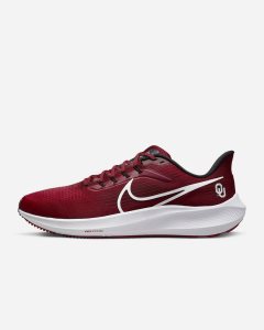 Red Black White Nike Air Zoom Pegasus 39 (Clemson) Running Shoes | UDBVF0934