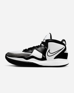 White Black Nike Kyrie Infinity (Team) Basketball Shoes | UGRMF2735