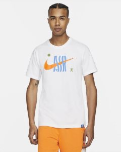 White Nike DNA T Shirts | TJVMU7135
