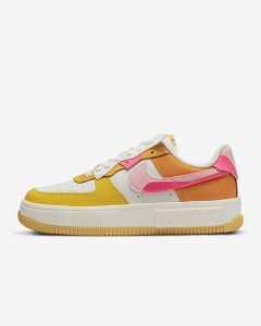 White Pink Nike Air Force 1 Fontanka Tennis Shoes | AJGQR9685